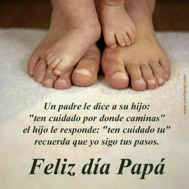  FELICIDADES A TODOS LOS PADRES EN SU DÍA