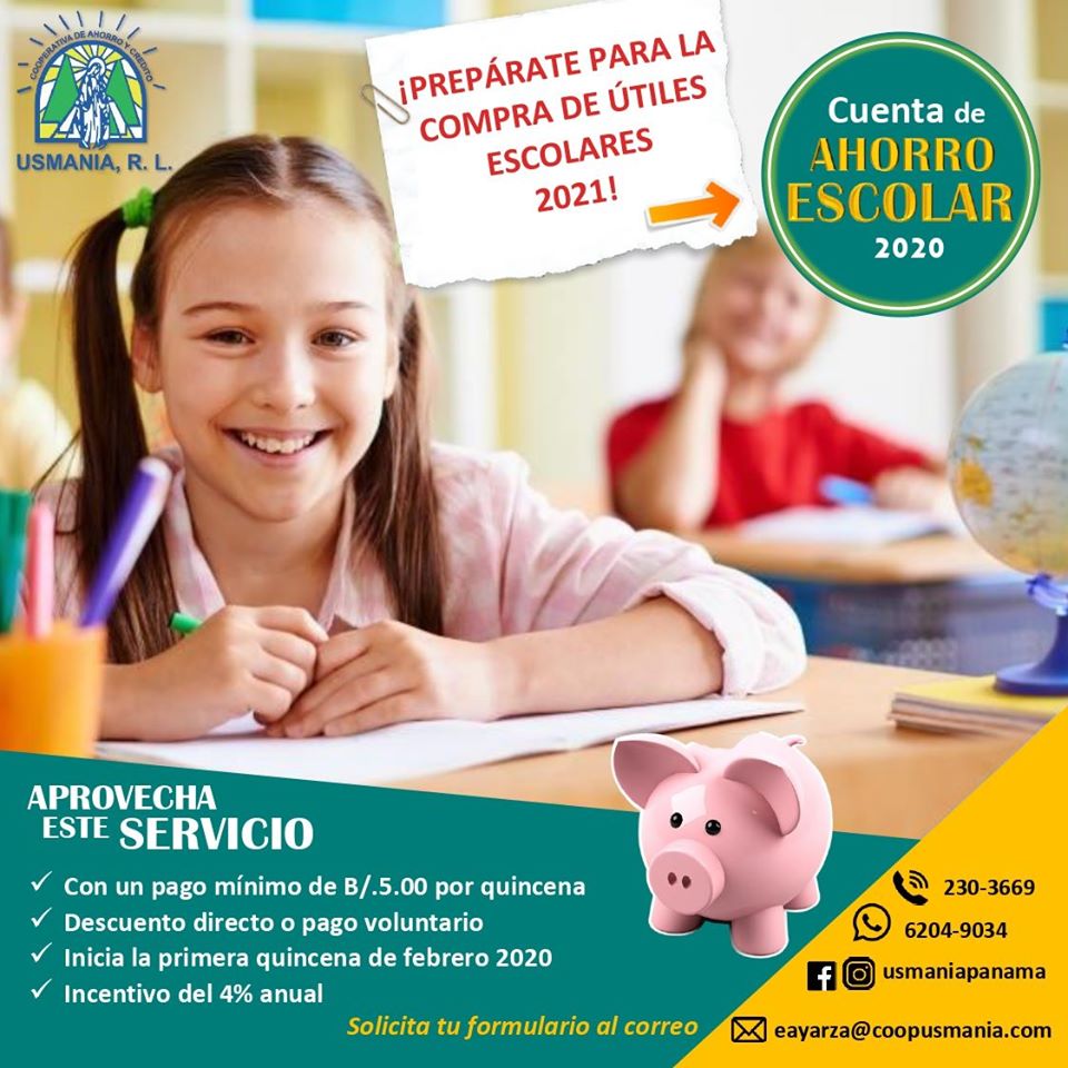  YA CONOCES EL AHORRO ESCOLAR?